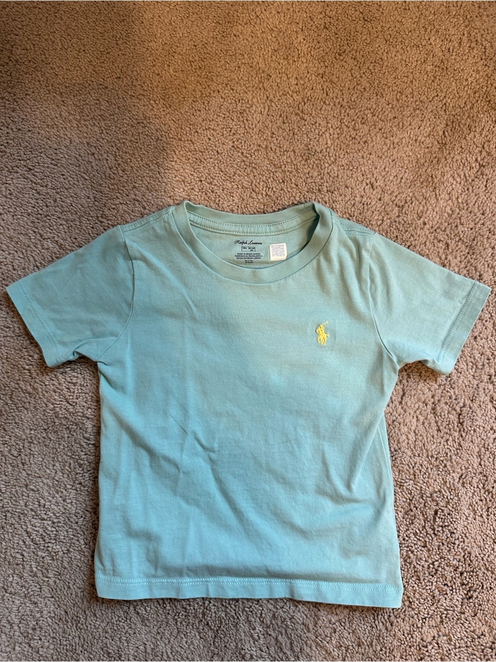Ralph Lauren 18M Light Teal Tshirt